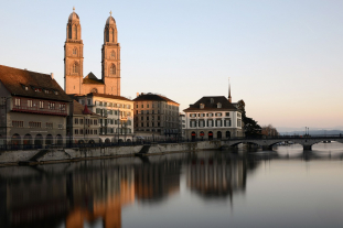 die stadt zürich in der schweiz